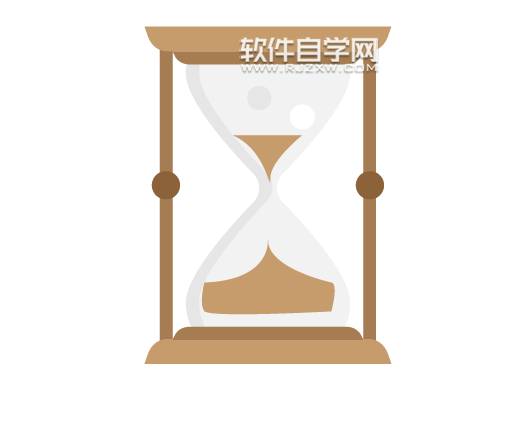 ai怎么绘制沙漏图案