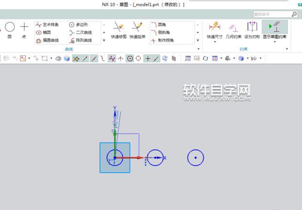 UG10怎么阵列曲线呢？