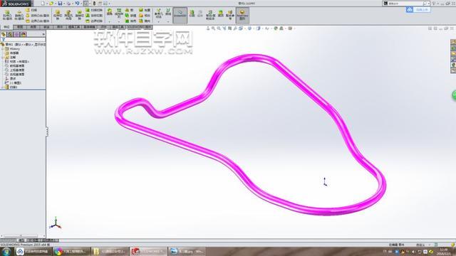 SolidWorks上下弯曲的建模方法