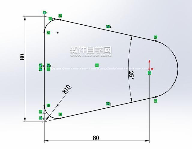 SolidWorks上下弯曲的建模方法