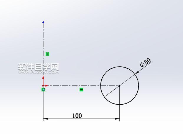 SolidWorks画一个八字的单壳