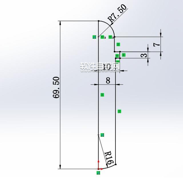 solidworks卸扣的绘制方法