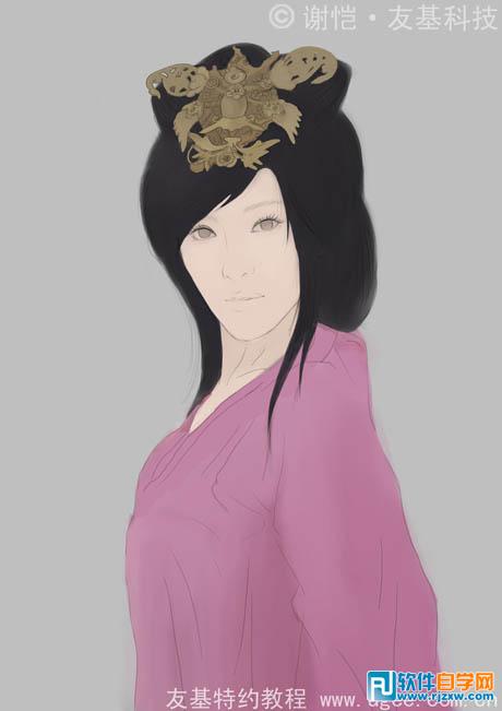 PS鼠绘 洛神传剧中美女