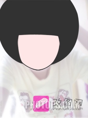 用photoshop把人物照片制作成可爱的漫画实例教程