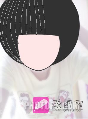 用photoshop把人物照片制作成可爱的漫画实例教程