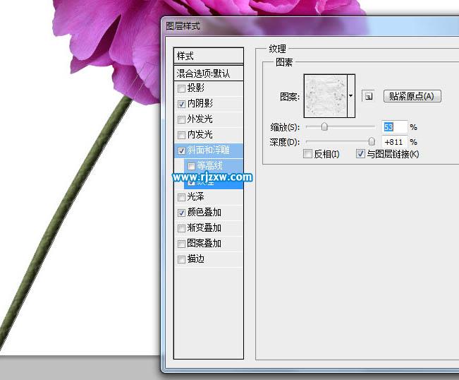 ps人物花瓣飞溅效果