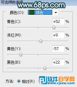 PS打造梦幻人物的暗青色逆光效果