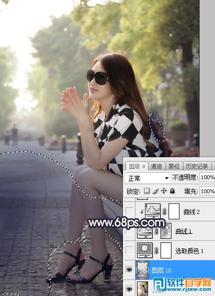 秋季唯美图片调色处理