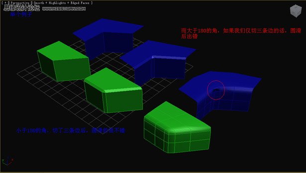 教你用3DMax把多边形圆滑简单操作技巧