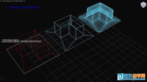 教你用3DMax把多边形圆滑简单操作技巧