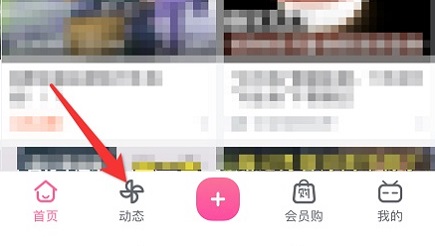 哔哩哔哩怎么发动态