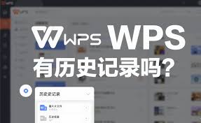 WPS怎么查看历史记录