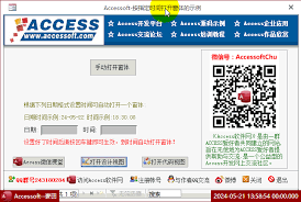 如何在access中开启使用回历